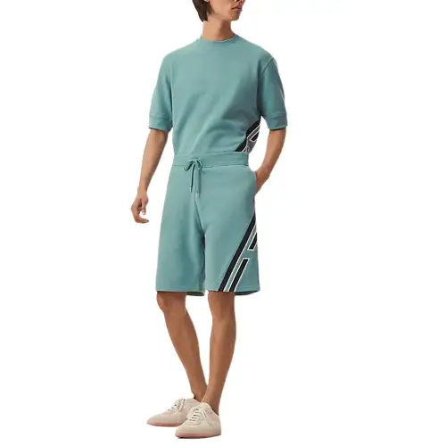 HERMES Casual Shorts Men's Green Moderate