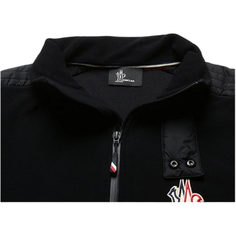 Мужская куртка Moncler Grenoble (черная) — фото 3