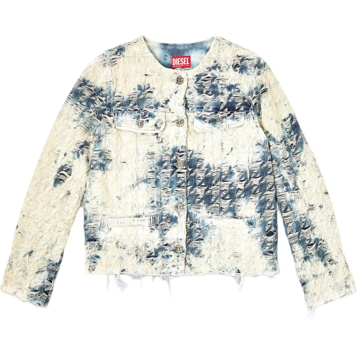 Diesel frayed jacket