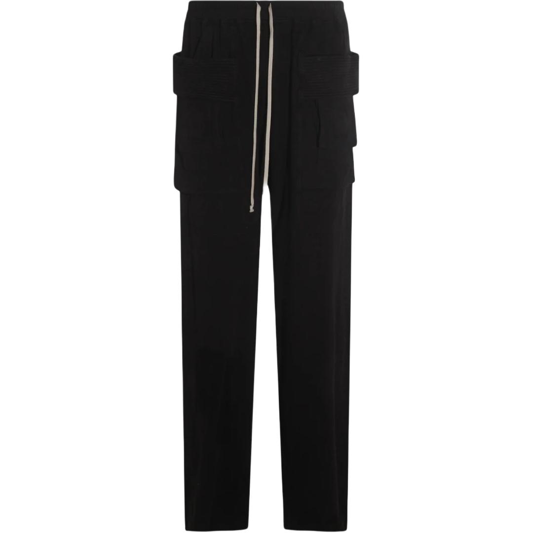 Мужские штаны Rick Owens DRKSHDW SS25 (черные)