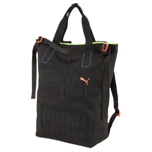 PUMA Polyester Handheld Backpack Unisex Black