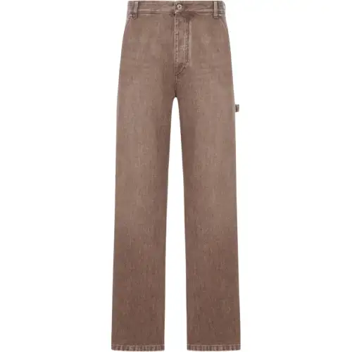 Bottega Veneta Washed Denim Trousers