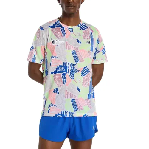 New Balance NYC Marathon Athletics T Shirt Men's