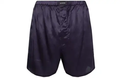 Balenciaga Casual Shorts Men's Marine Blue