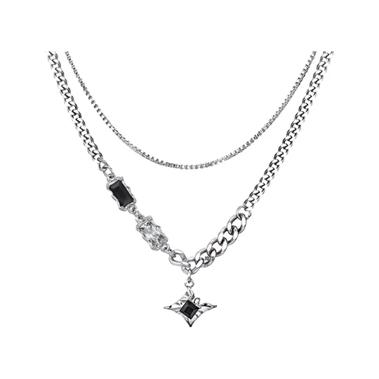 IOTS Silver Plated Necklaces Unisex Gift, Item