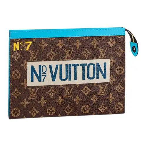LOUIS VUITTON Pochette Voyage Monogram Brown