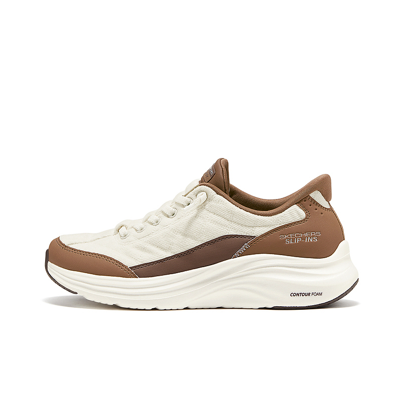 Женские слипоны Skechers SPORT WOMENS (коричневые)