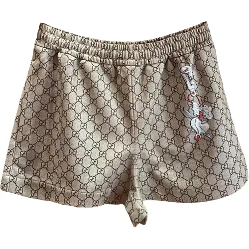GUCCI Printed Technical Jersey Shorts