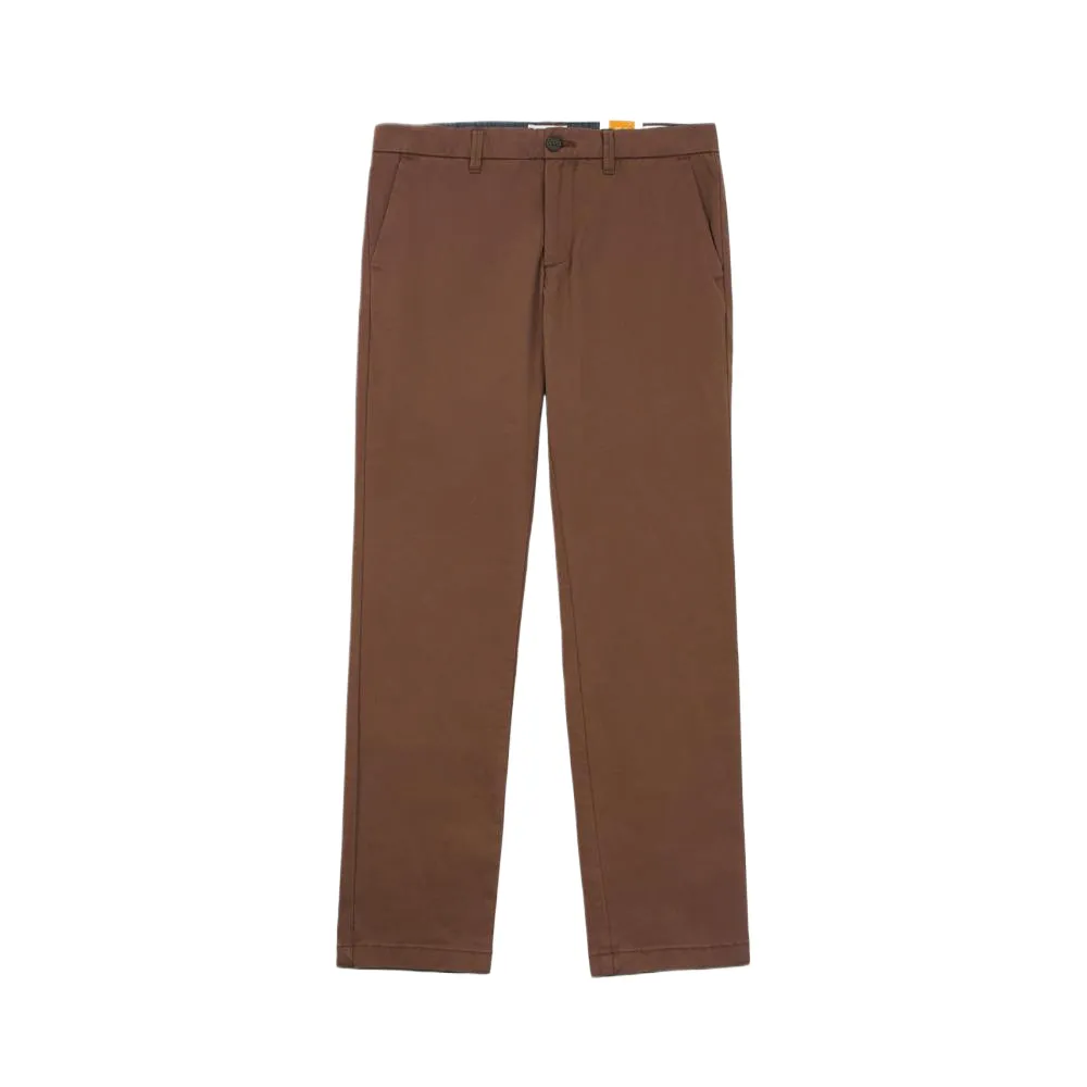 Timberland Casual Pants Men's Brown Moderate Straight Fit Pants