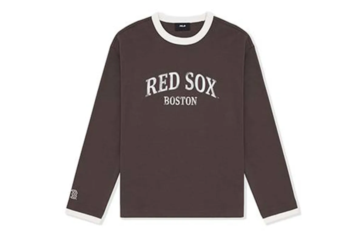 MLB Preppy Style Collection Boston Red Sox 25FW T Shirt Unisex