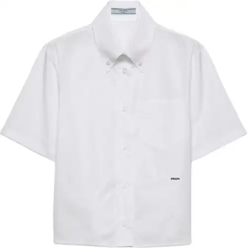 Prada patch-pocket shirt