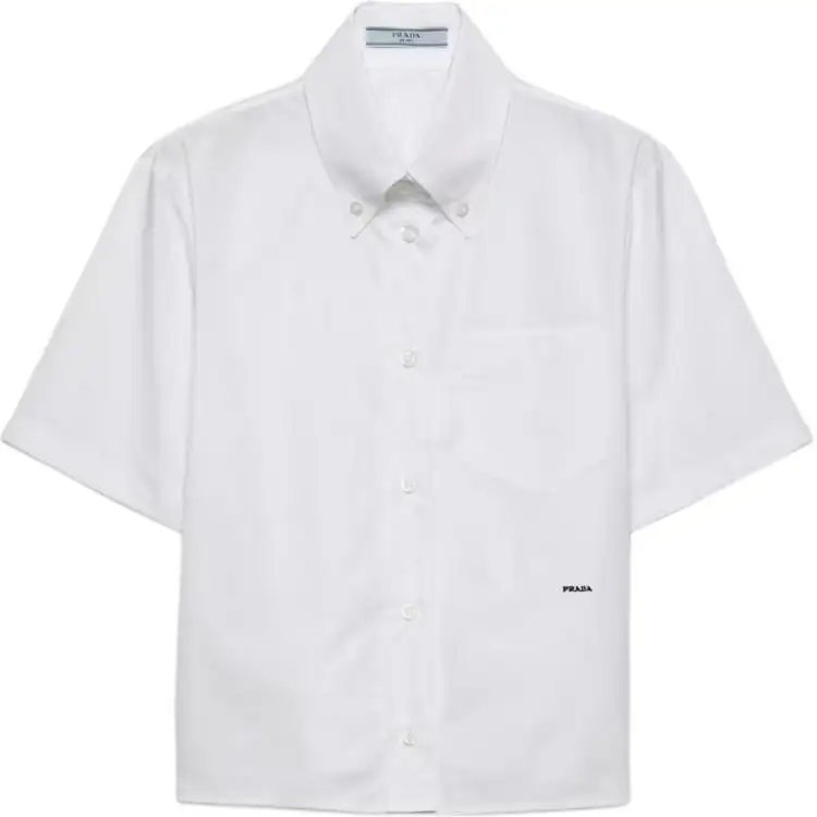 Prada patch-pocket shirt