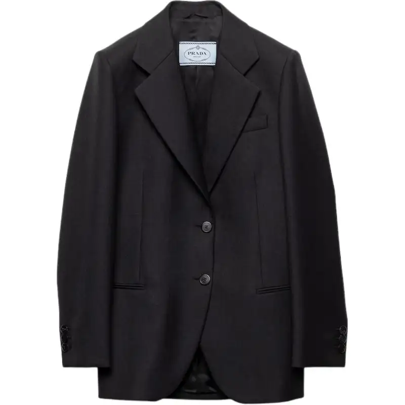 Prada single-breasted gabardine jacket