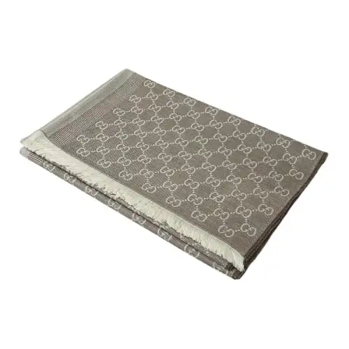 GUCCI GG Knit Scarves Unisex