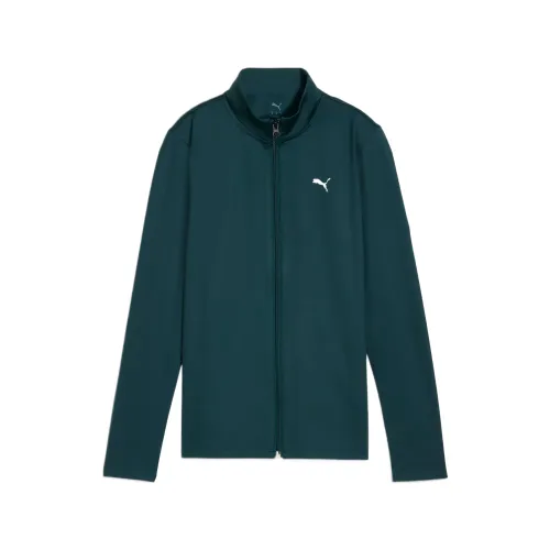 PUMA Jackets Women's Green Turtleneck Moderate