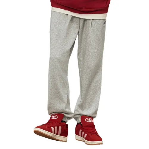 UZIS Knitted Sweatpants Unisex Thickened Cuffed Pants
