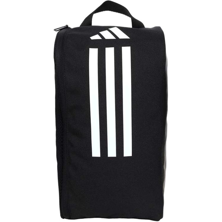 Adidas Essential Recycled Polyester Plain Weave Fabric Training Shoes Bag Handbag Unisex Black