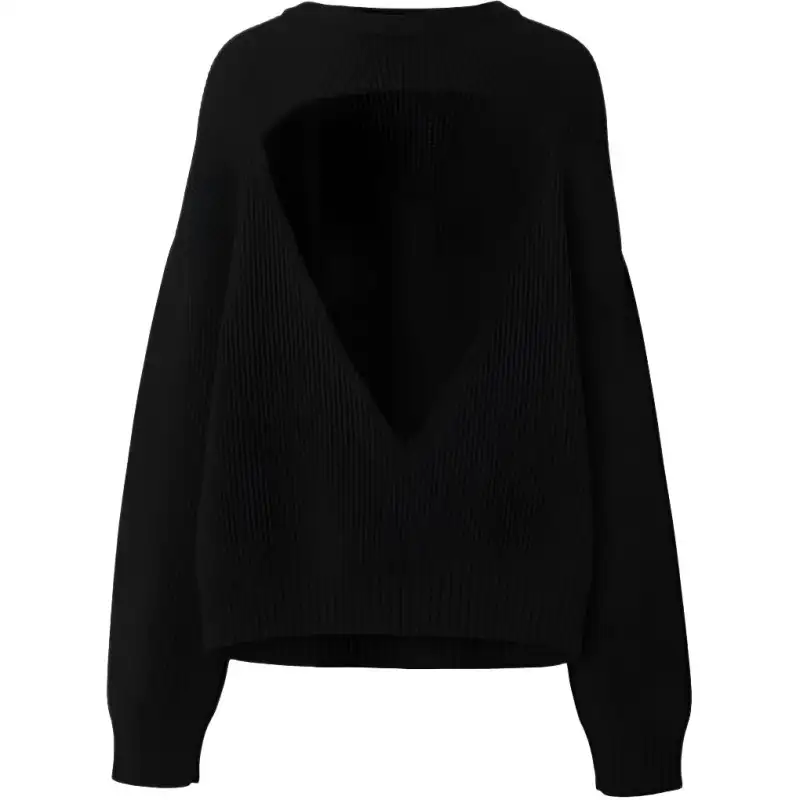 【Previous Season】cut-out wool jumper