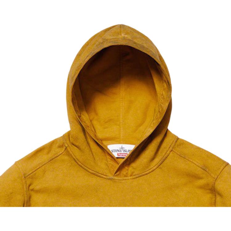 Женские худи Supreme SS19 (желтый) — фото 4