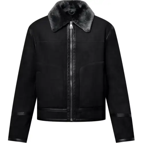 Lv Shearling Blouson