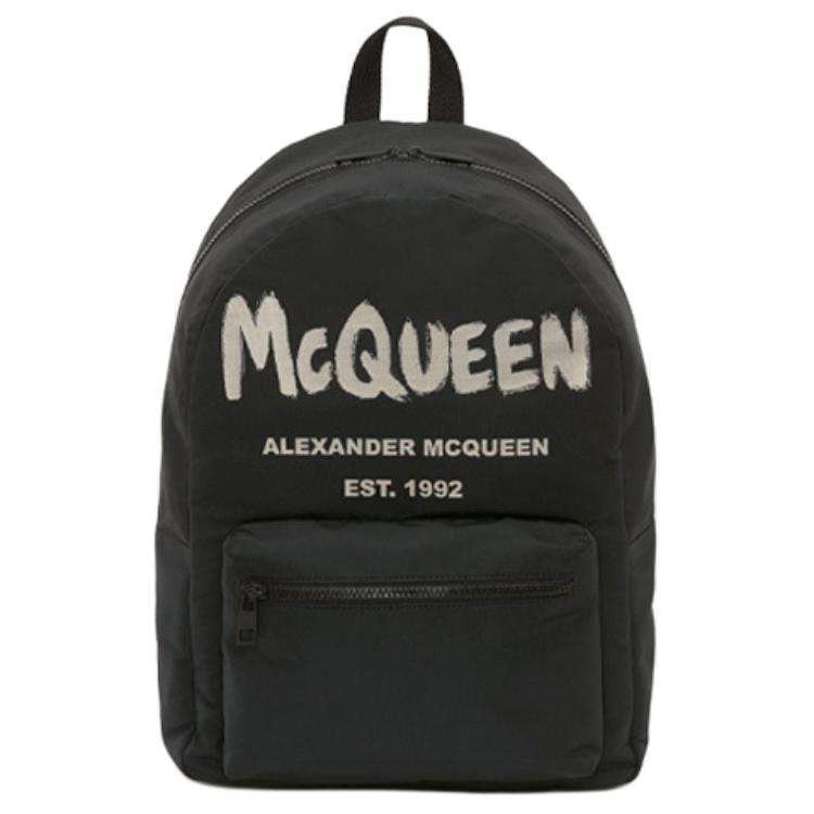 Мужской рюкзак Alexander McQueen Alexander mcqueen metropolitan (черный)