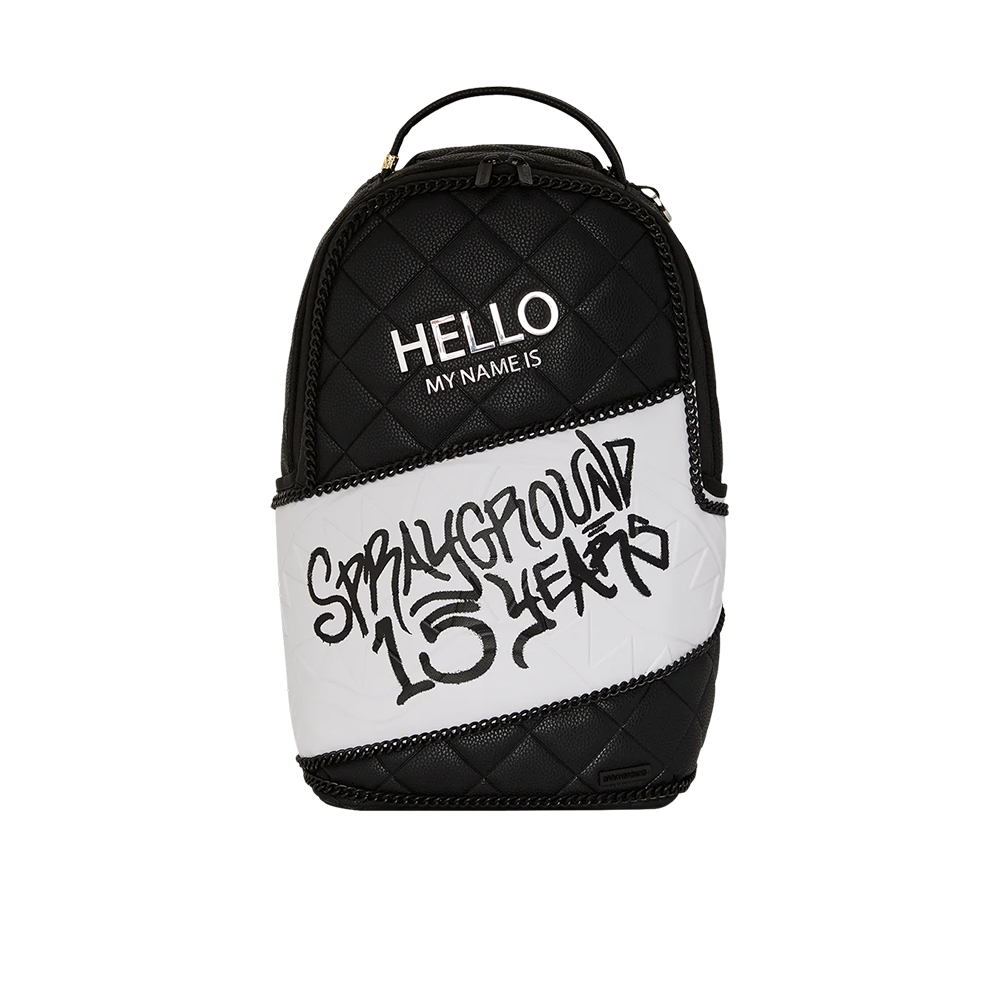 Рюкзак SPRAYGROUND SPRAYGROUND sglogo15 PVC (черно-белый)