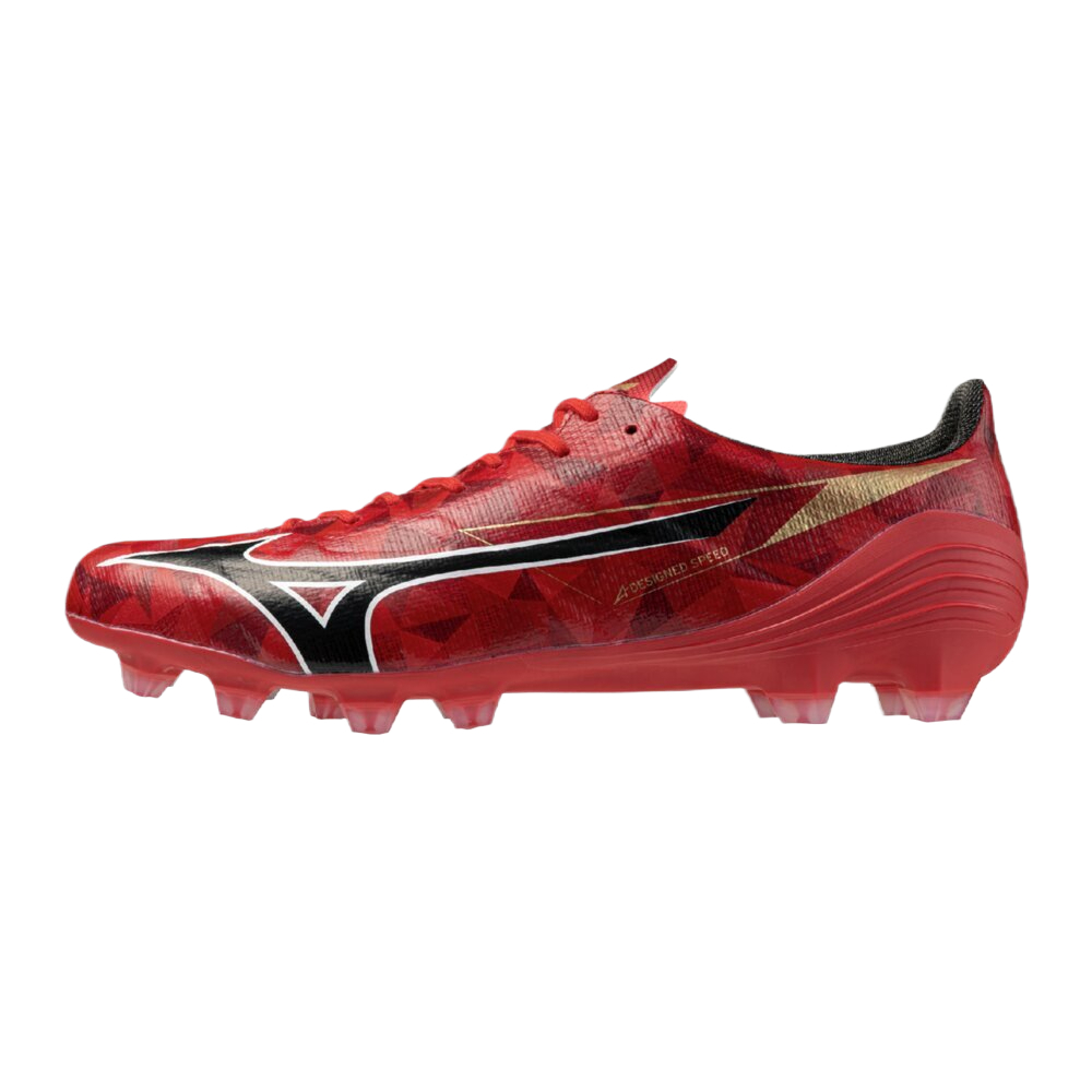 Mizuno Alpha 2 Artificial Turf Synthetic Leather Soccer Shoes Unisex
