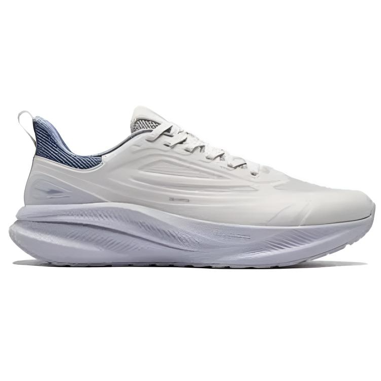 Erke Abrasion Resistant Breathable Abrasion Resistant Breathable Low top Casual Running Shoes Men’s Gray