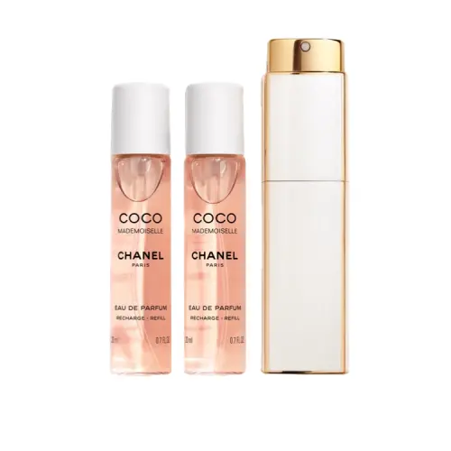 CHANEL Chanel Coco Mademoiselle Perfume Oriental Floral Fragrance EDP Orange Blossom Ylang-Ylang Jasmine 20ml/20ml*3
