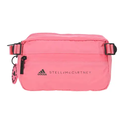 Adidas LOGO Print Recycled Polyester Fanny Pack Women's Pink