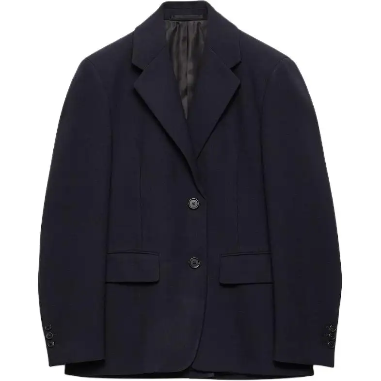 Prada single-breasted rush stitch jacket