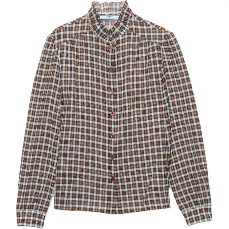 Prada checked shirt