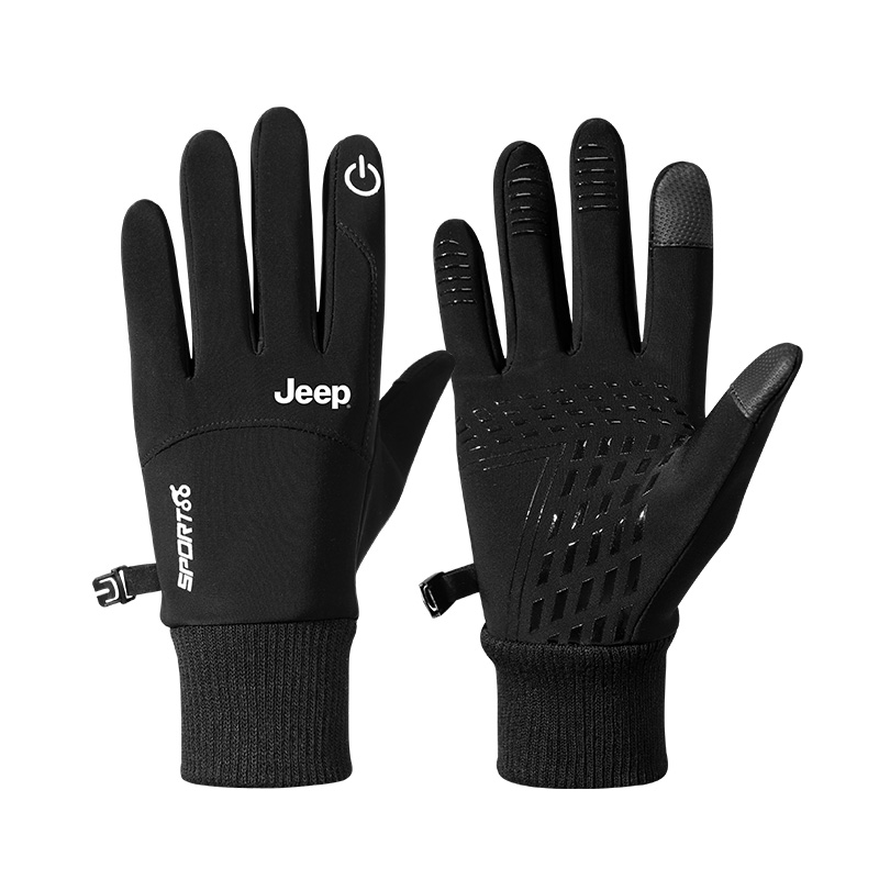 Мужские перчатки Jeep (черные)