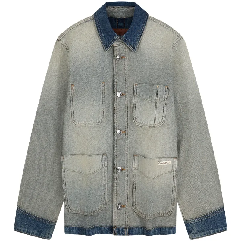 CALVIN KLEIN Denim Jacket Women's Gift Box Set Included
