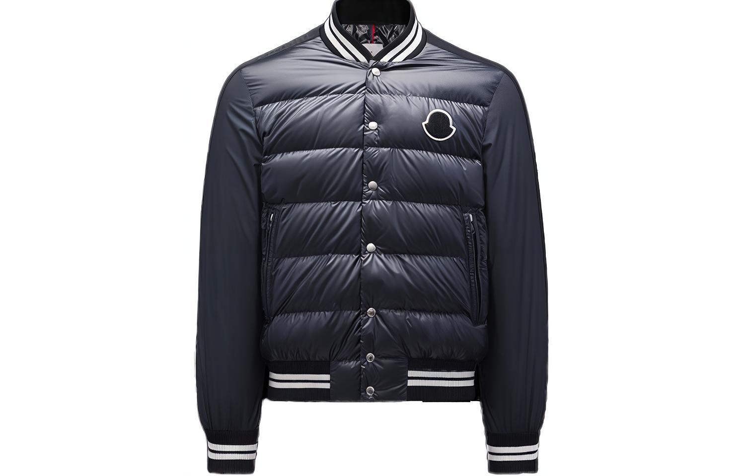 Мужской пуховик Moncler Torilis (черный)