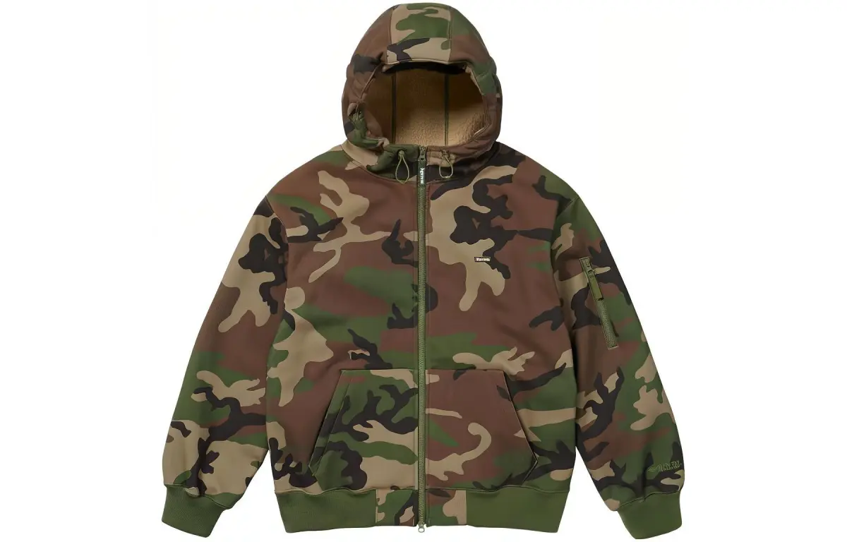 Supreme Windstopper Zip Up Hooded Sweatshirt FW23