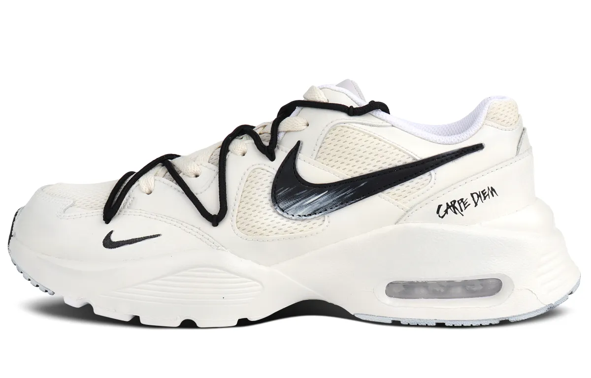 Nike Air Max Fusion Abrasion Resistant Breathable Abrasion Resistant Breathable Low top Running Shoes Unisex Ecru