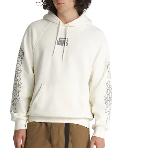 Vans Sweatshirts Men's White Hooded Moderate Regular