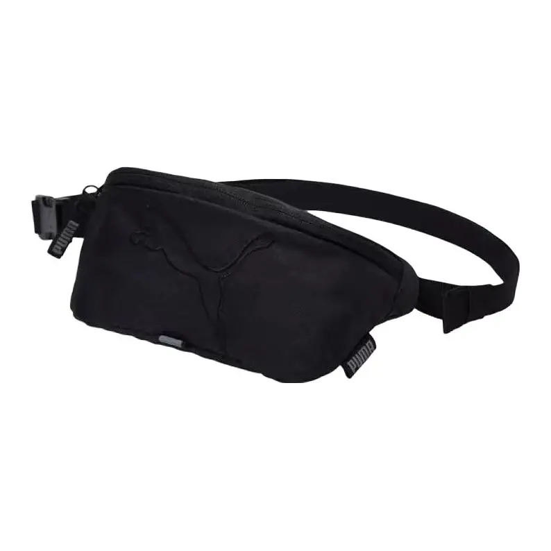 PUMA Fabric Sling Bag, Crossbody Bag, Fanny Pack Regular Unisex Pure Black