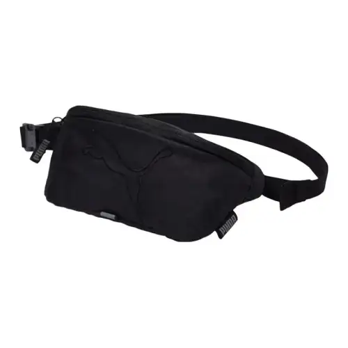 PUMA Fabric Sling Bag, Crossbody Bag, Fanny Pack Regular Unisex Pure Black