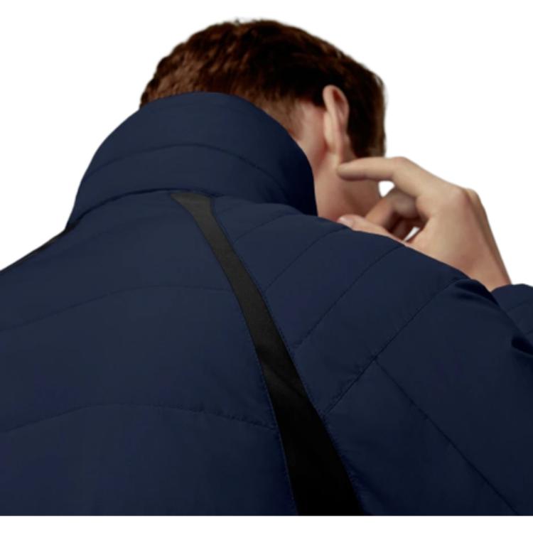 Куртка Canada Goose HyBridge PUFFER Base (синяя) — Синий — фото 2