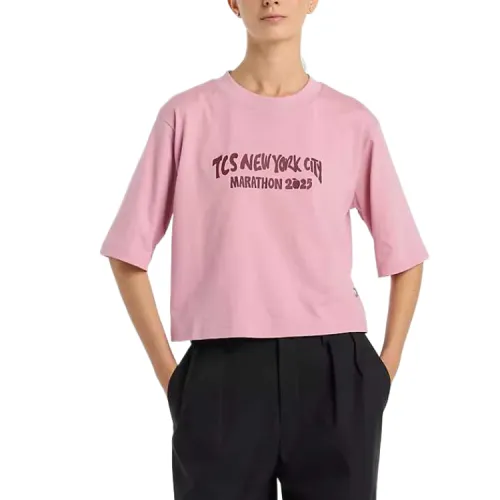 New Balance Logo print Cotton T shirt