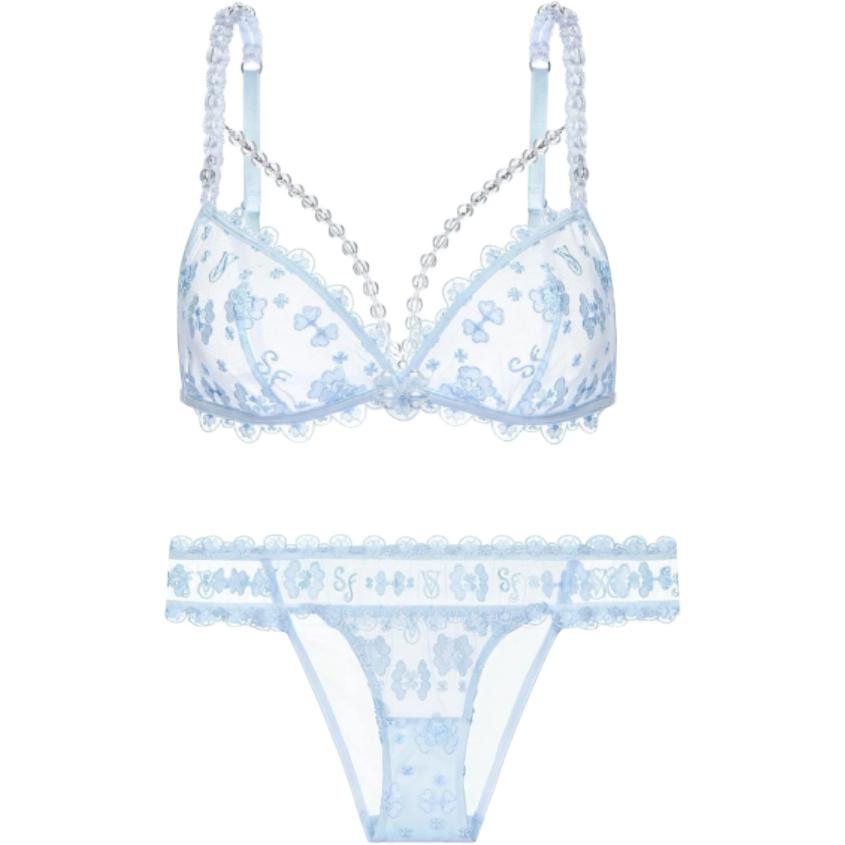 Женский комплект нижнего белья Victoria's Secret x SUSAN FANG (разноцветный)