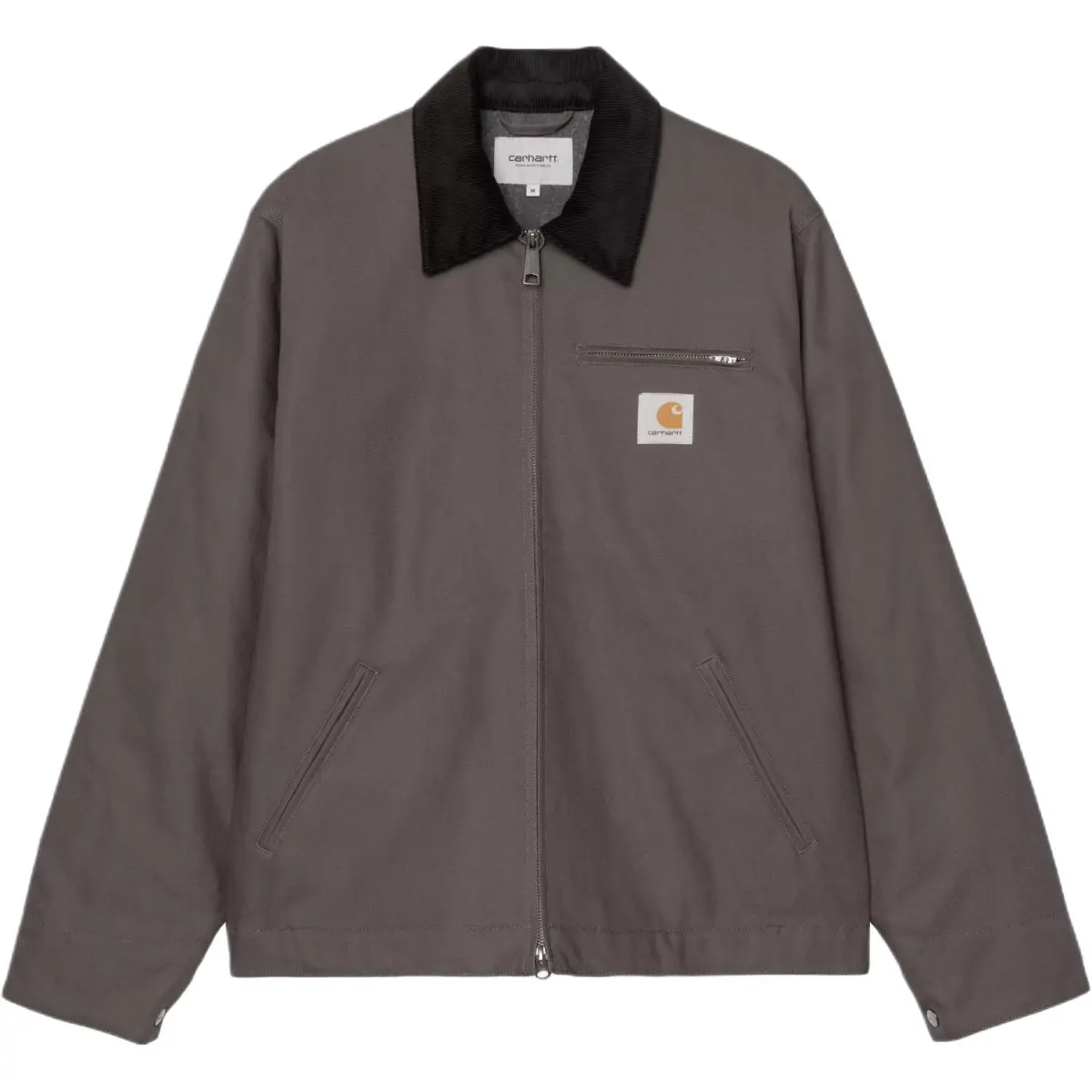 Carhartt Wip corduroy-collar cotton jacket