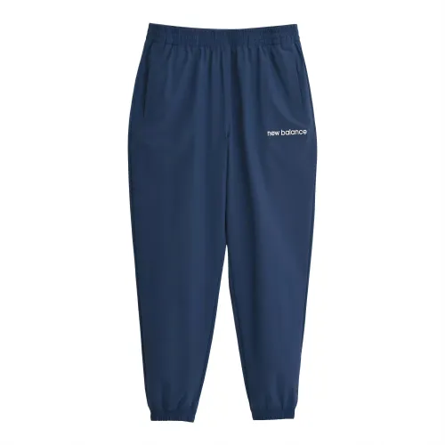 New Balance Sports Pants Men's Blue Moderate