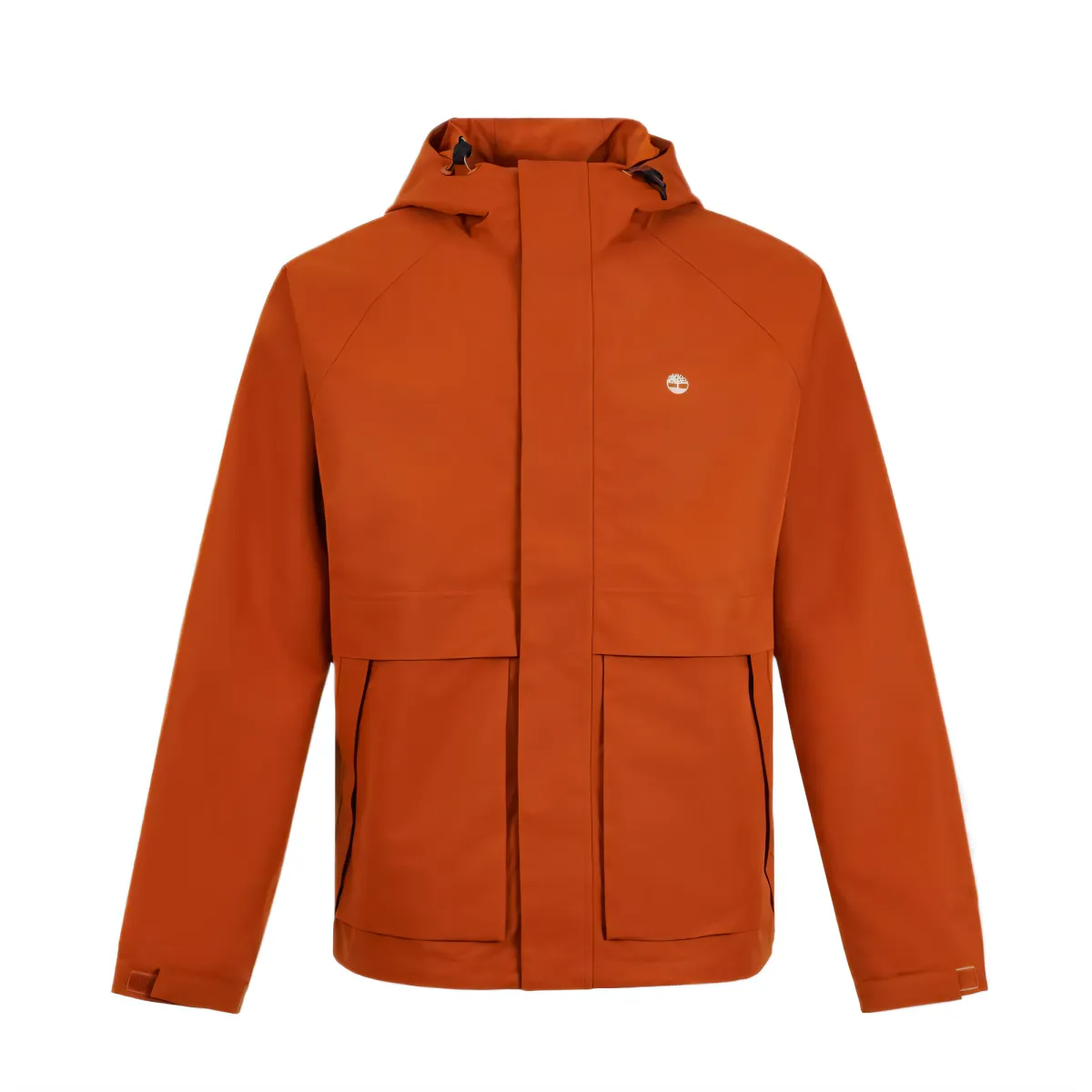Timberland Jackets Men's Brown Hooded Moderate Hard Shell