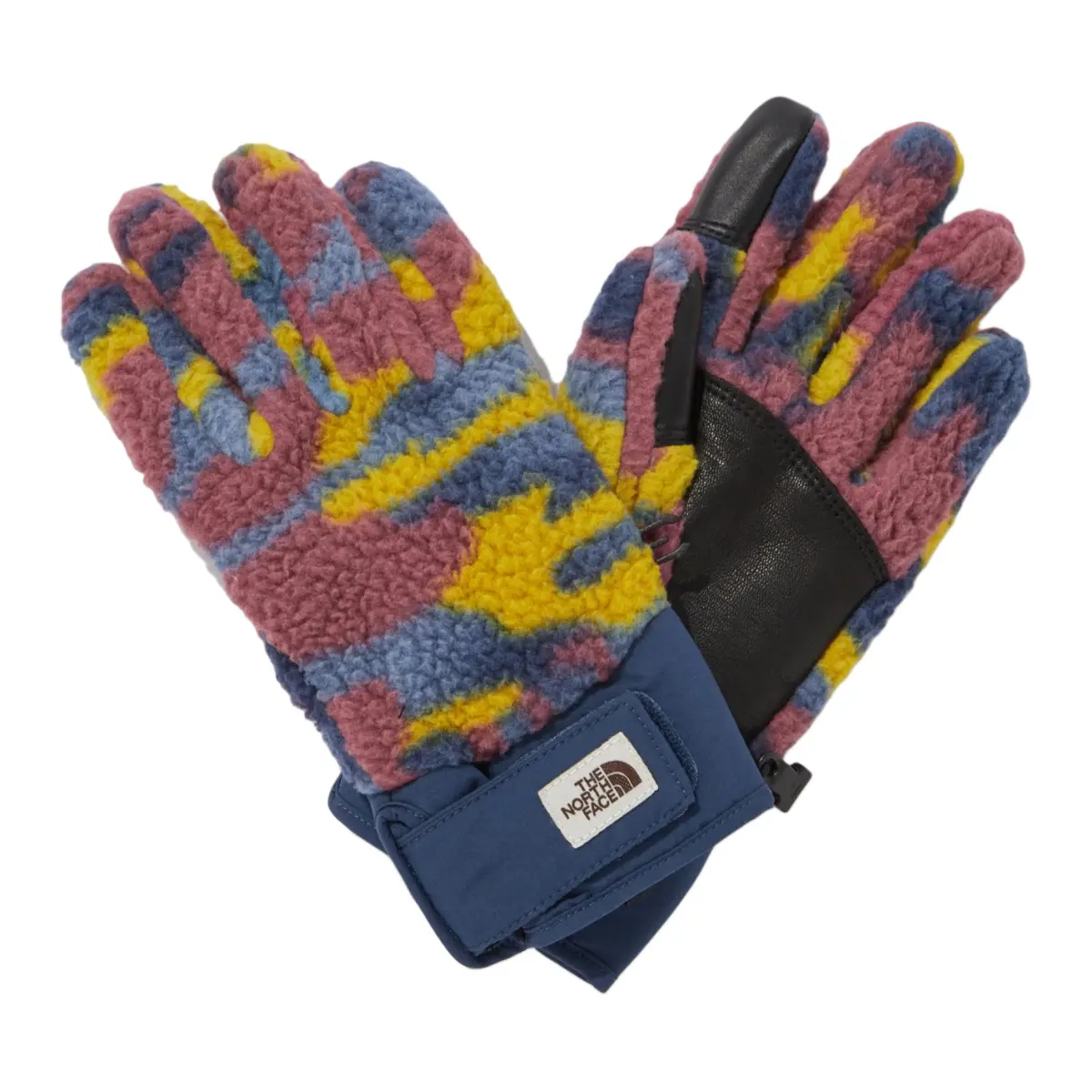 THE NORTH FACE Recycled Polyester Knit Gloves Unisex Multicolor