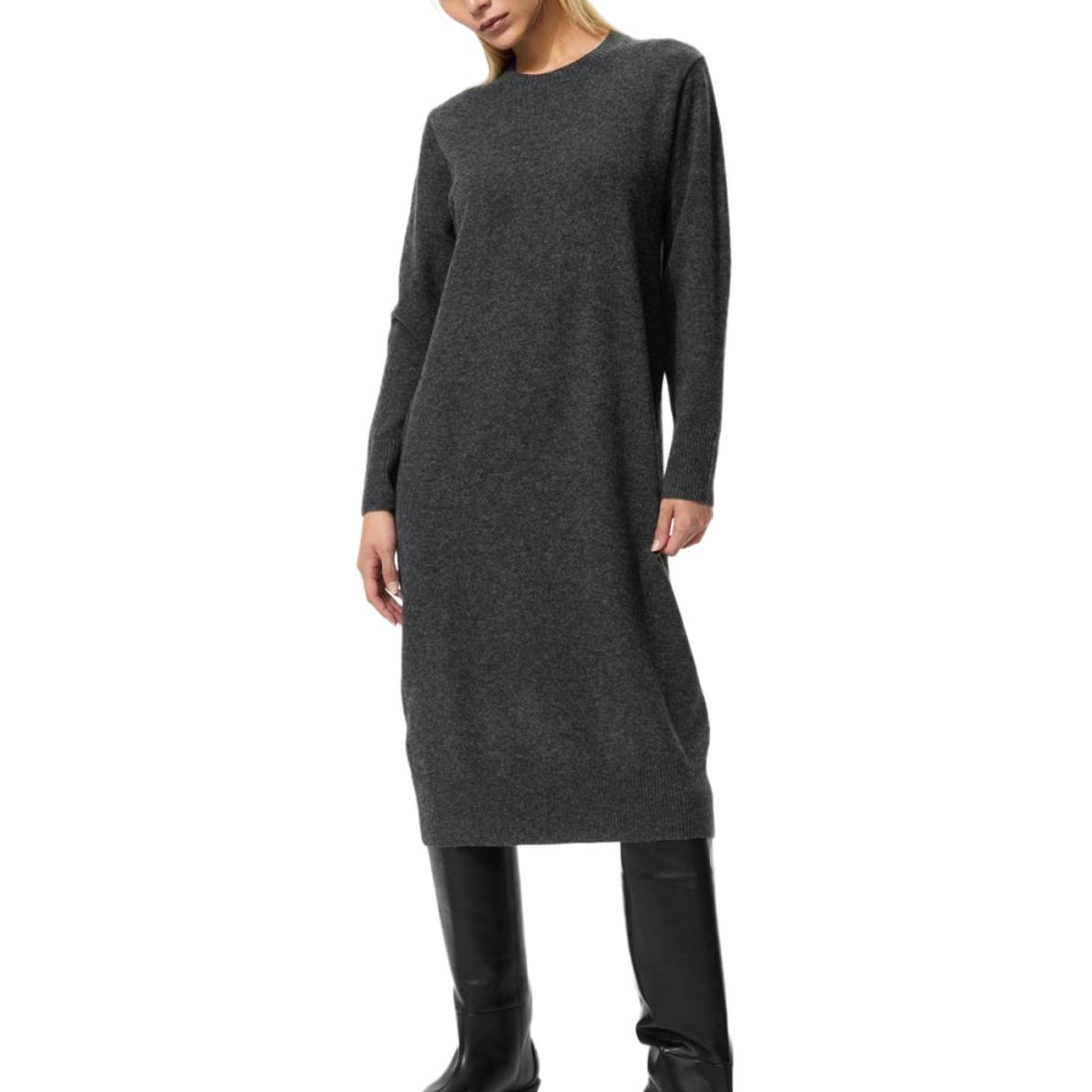 Женское платье UNIQLO Wool Dress (бежевое)