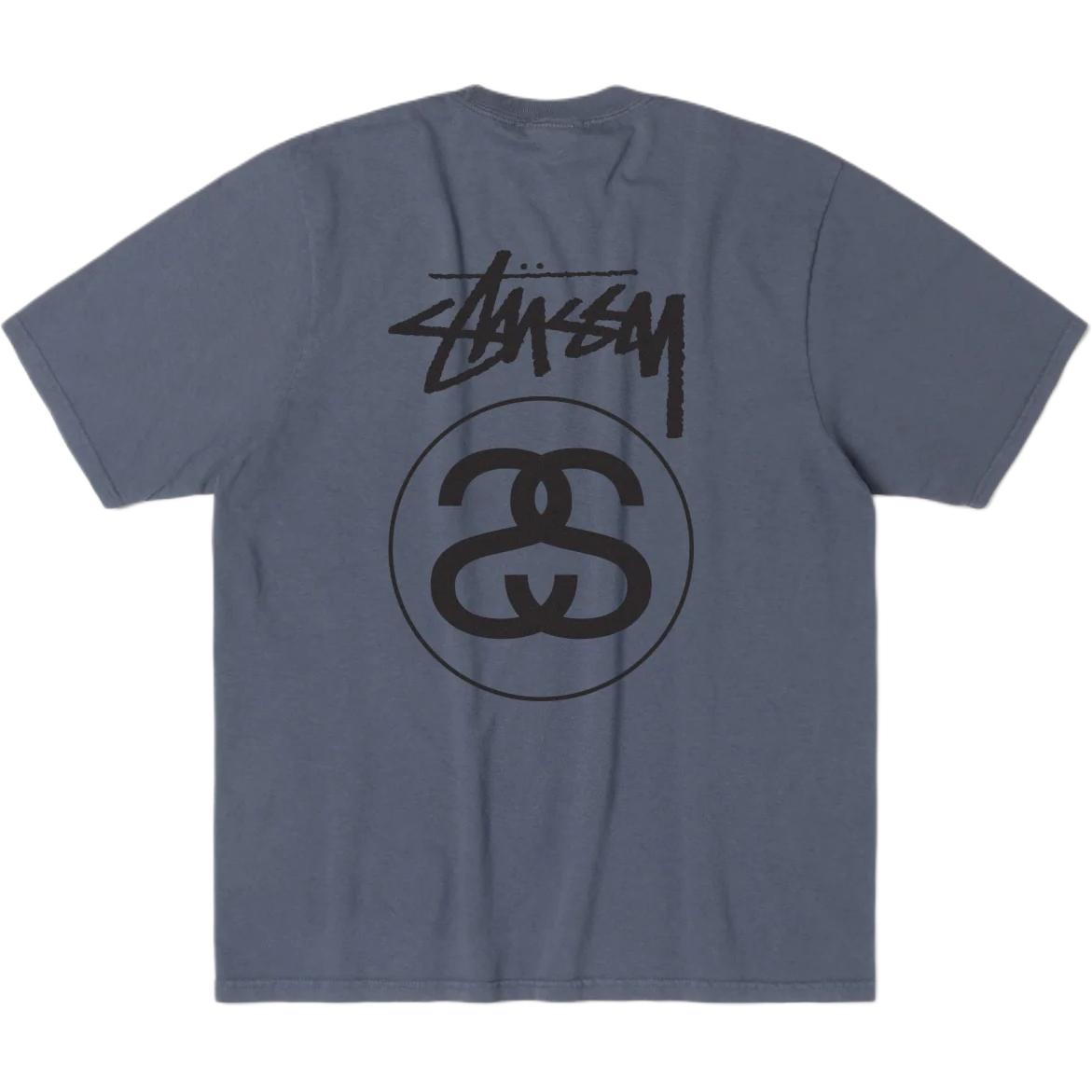 Футболка Stussy FW25 STOCK LINK TEE (серая)