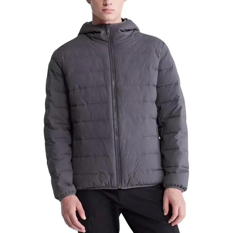 CALVIN KLEIN Puffer Jacket Men's Gray